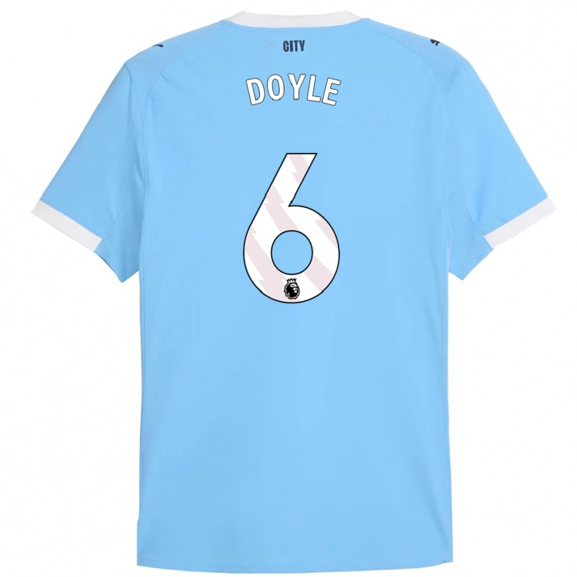 Danxen Heren Callum Doyle #6 Hemelsblauw Wit Thuisshirt Thuistenue 2025/26 T-Shirt België