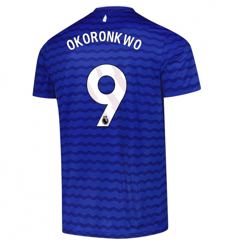 Danxen Heren Francis Okoronkwo #9 Blauw Marineblauw Thuisshirt Thuistenue 2025/26 T-Shirt België