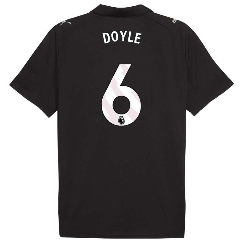 Danxen Heren Callum Doyle #6 Zwart Wit Uitshirt Uittenue 2025/26 T-Shirt België