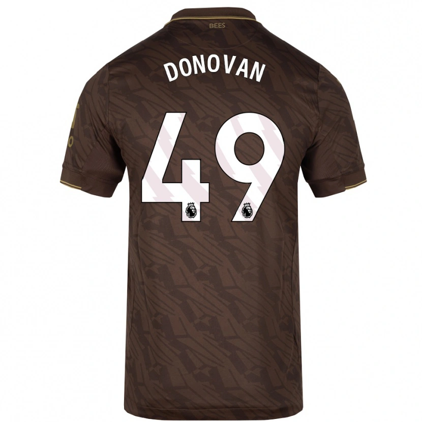 Danxen Heren Romelle Donovan #49 Bruin Goud Uitshirt Uittenue 2025/26 T-Shirt België