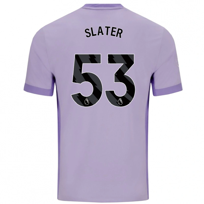 Danxen Heren Jacob Slater #53 Taro Paars Wit Uitshirt Uittenue 2025/26 T-Shirt België