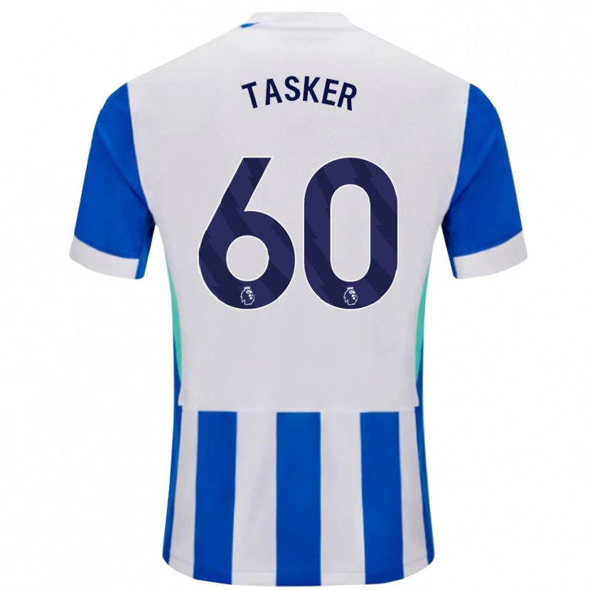 Danxen Dames Charlie Tasker #60 Blauw Wit Thuisshirt Thuistenue 2025/26 T-Shirt België