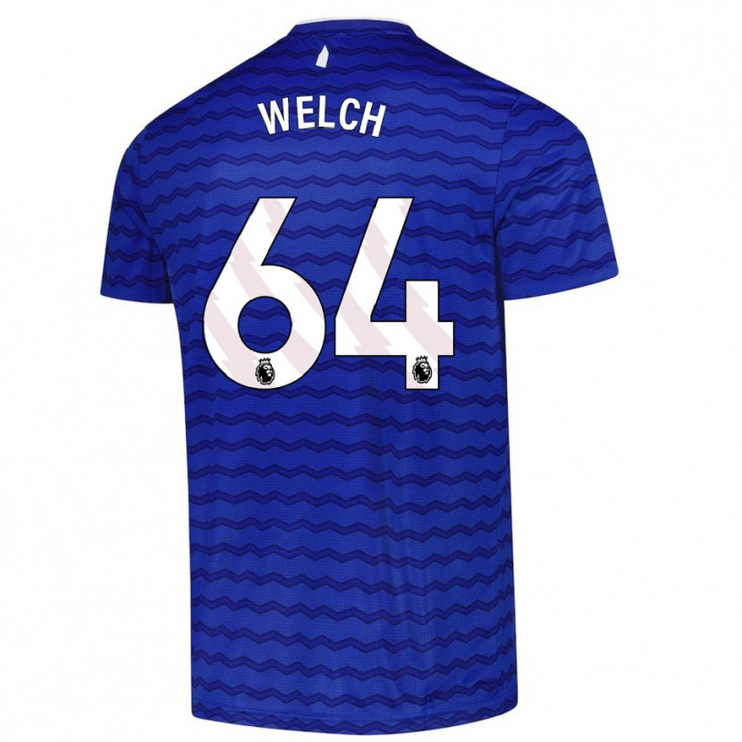 Danxen Dames Reece Welch #64 Blauw Marineblauw Thuisshirt Thuistenue 2025/26 T-Shirt België