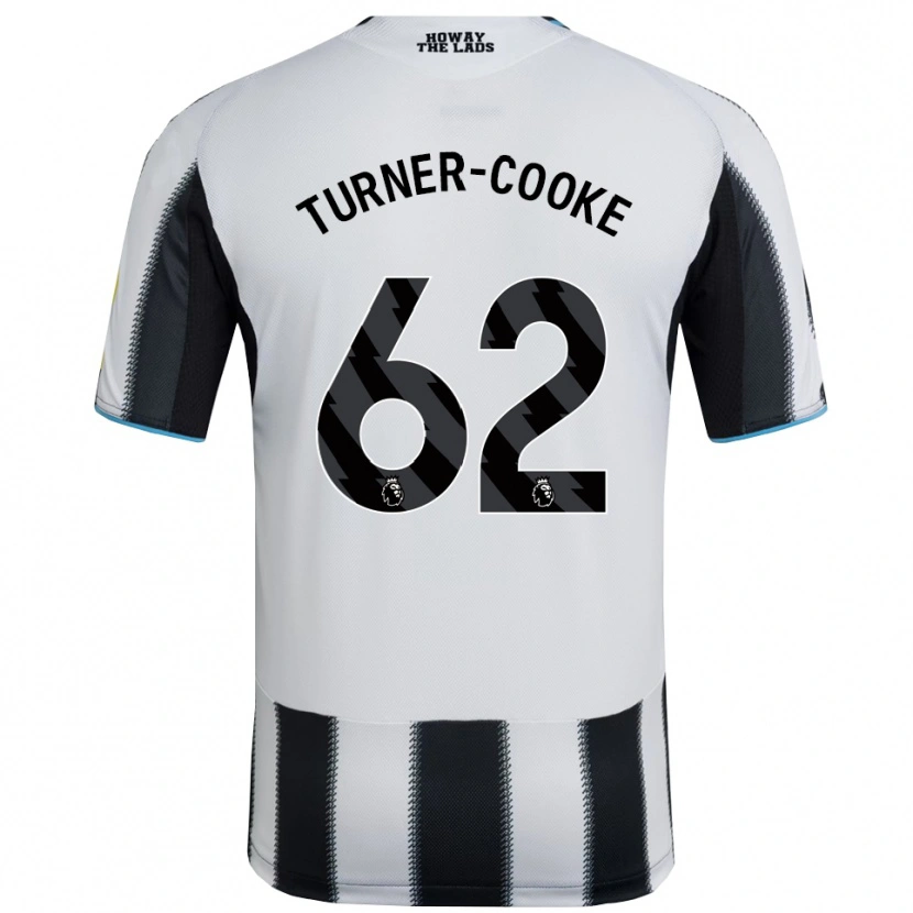 Danxen Dames Jay Turner-Cooke #62 Zwart Wit Thuisshirt Thuistenue 2025/26 T-Shirt België