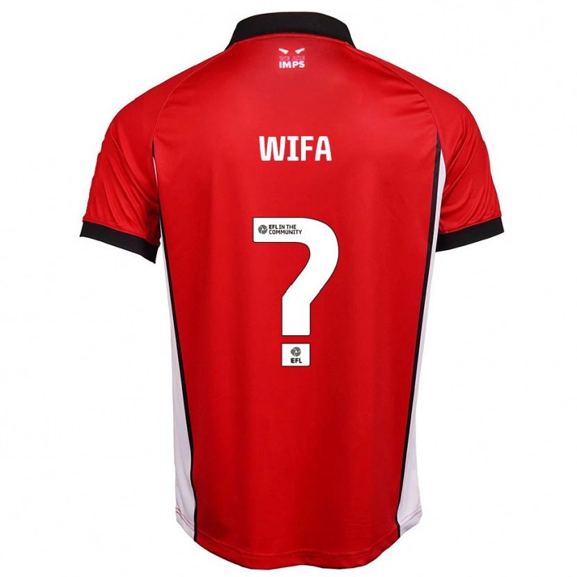 Danxen Kinderen Dakara Wifa #0 Rood Wit Thuisshirt Thuistenue 2025/26 T-Shirt België