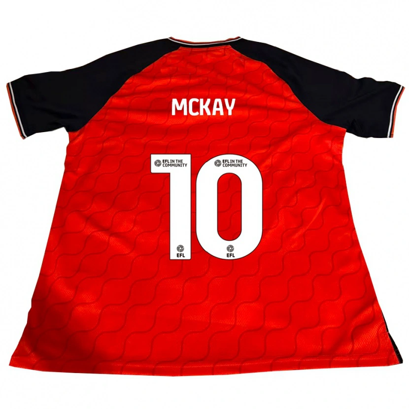 Danxen Kinderen Jessica Mckay #10 Oranje Zwart Wit Thuisshirt Thuistenue 2025/26 T-Shirt België