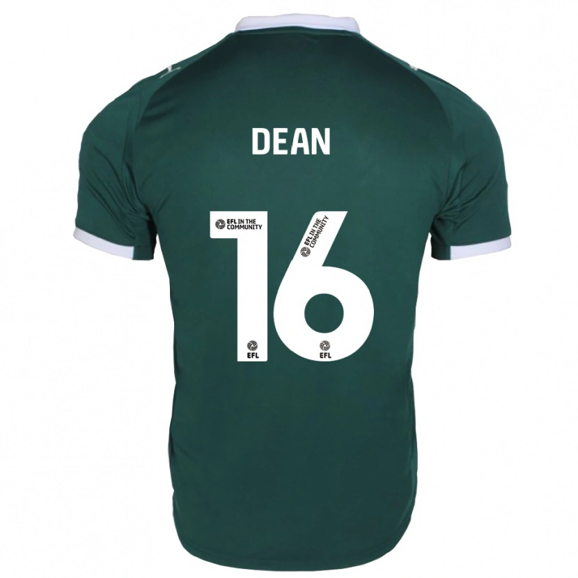 Danxen Kinderen Oscar Dean #16 Groen Wit Thuisshirt Thuistenue 2025/26 T-Shirt België