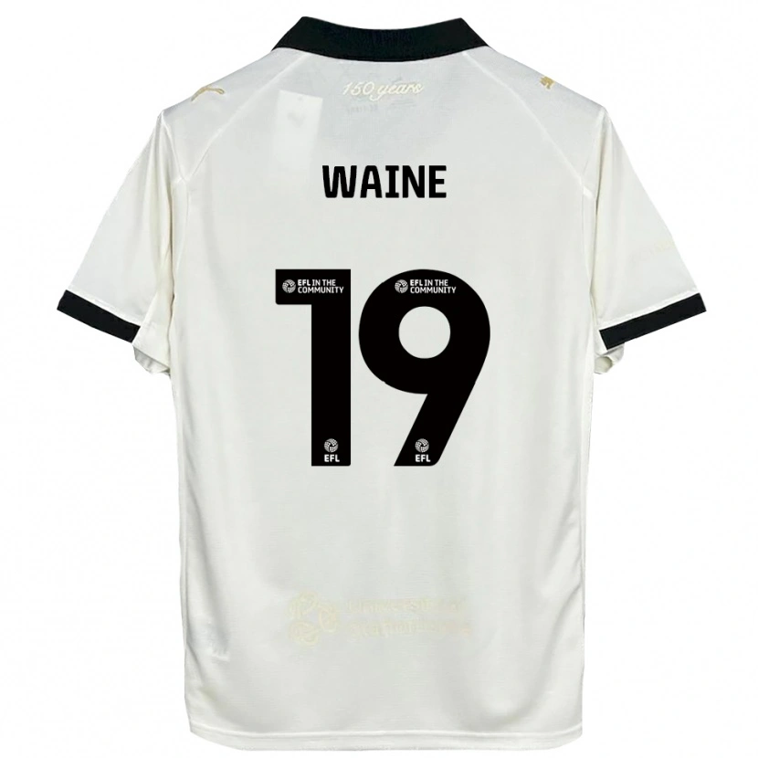 Danxen Kinderen Ben Waine #19 Gebroken Wit Zwart Thuisshirt Thuistenue 2025/26 T-Shirt België