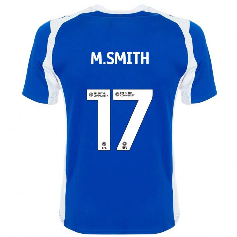 Danxen Kinderen Matt Smith #17 Blauw Wit Thuisshirt Thuistenue 2025/26 T-Shirt België