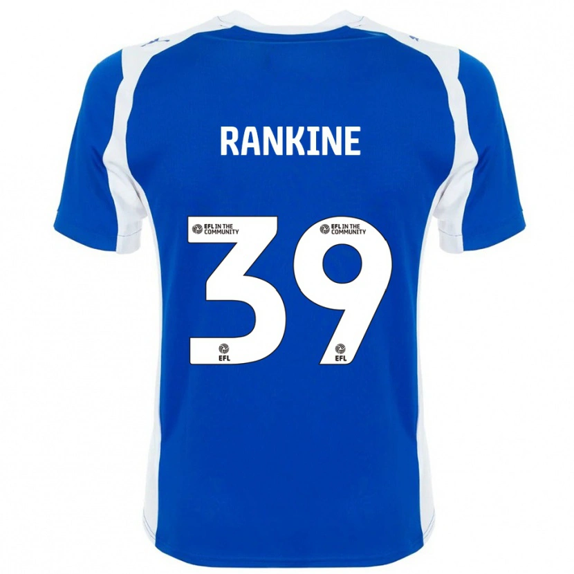 Danxen Kinderen Dion Rankine #39 Blauw Wit Thuisshirt Thuistenue 2025/26 T-Shirt België