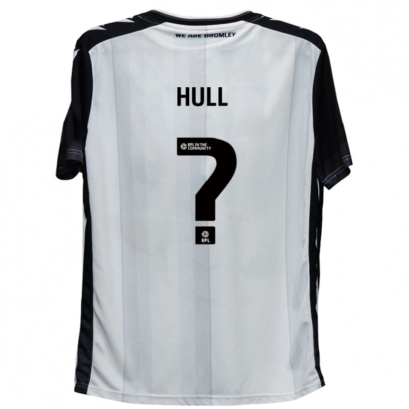 Danxen Kinderen Bethany Hull #0 Wit Zwart Thuisshirt Thuistenue 2025/26 T-Shirt België