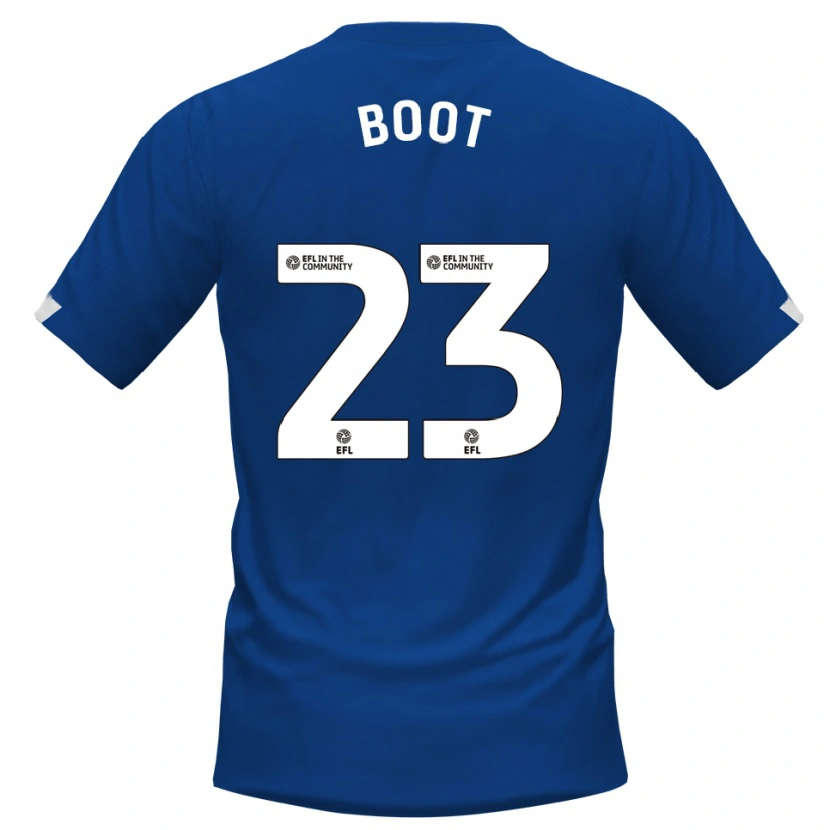 Danxen Kinderen Ryan Boot #23 Blauw Wit Thuisshirt Thuistenue 2025/26 T-Shirt België