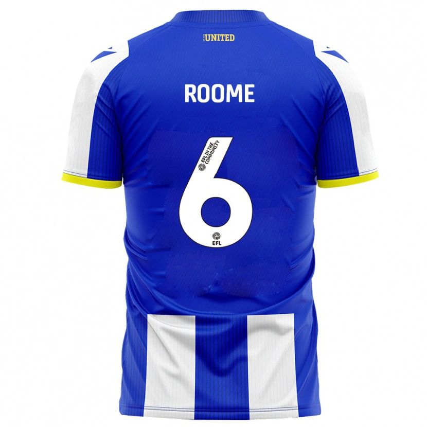 Danxen Kinderen Tahlia Roome #6 Blauw Wit Thuisshirt Thuistenue 2025/26 T-Shirt België