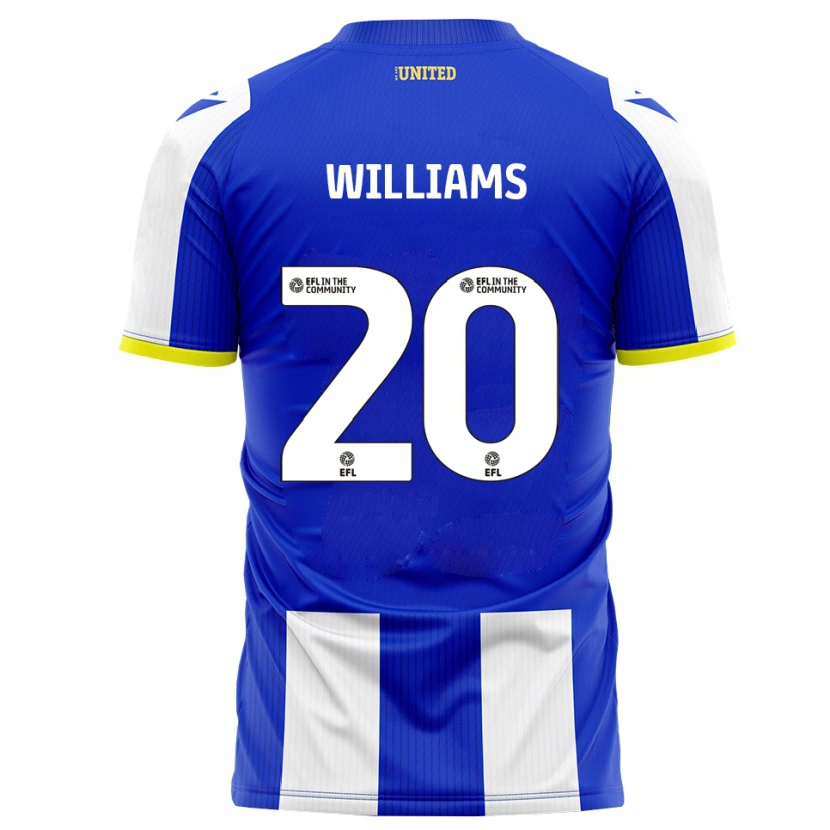 Danxen Kinderen Billie-Jo Williams #20 Blauw Wit Thuisshirt Thuistenue 2025/26 T-Shirt België