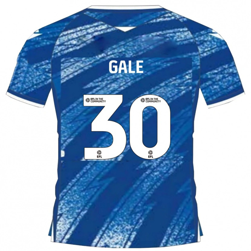 Danxen Kinderen Sam Gale #30 Blauw Wit Thuisshirt Thuistenue 2025/26 T-Shirt België