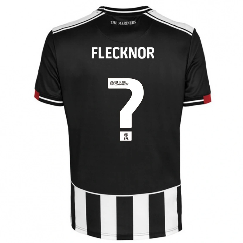 Danxen Kinderen Laura Flecknor #0 Zwart Wit Rood Thuisshirt Thuistenue 2025/26 T-Shirt België
