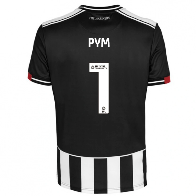 Danxen Kinderen Christy Pym #1 Zwart Wit Rood Thuisshirt Thuistenue 2025/26 T-Shirt België