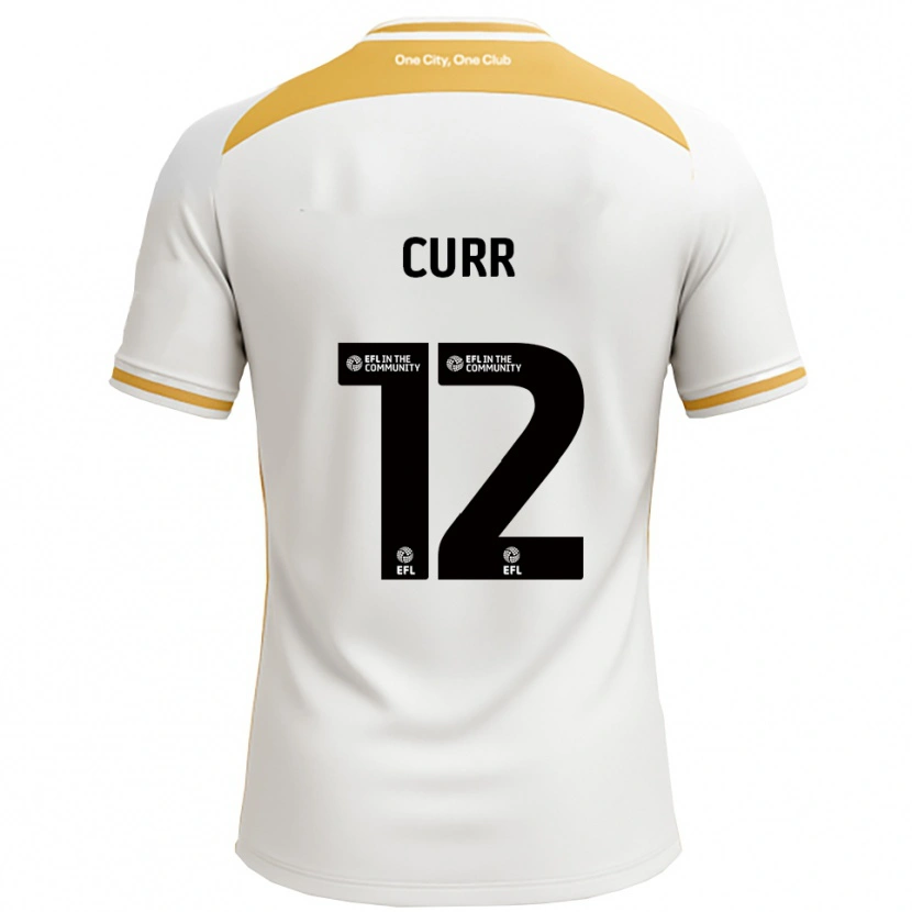 Danxen Kinderen Alice Curr #12 Wit Goud Thuisshirt Thuistenue 2025/26 T-Shirt België