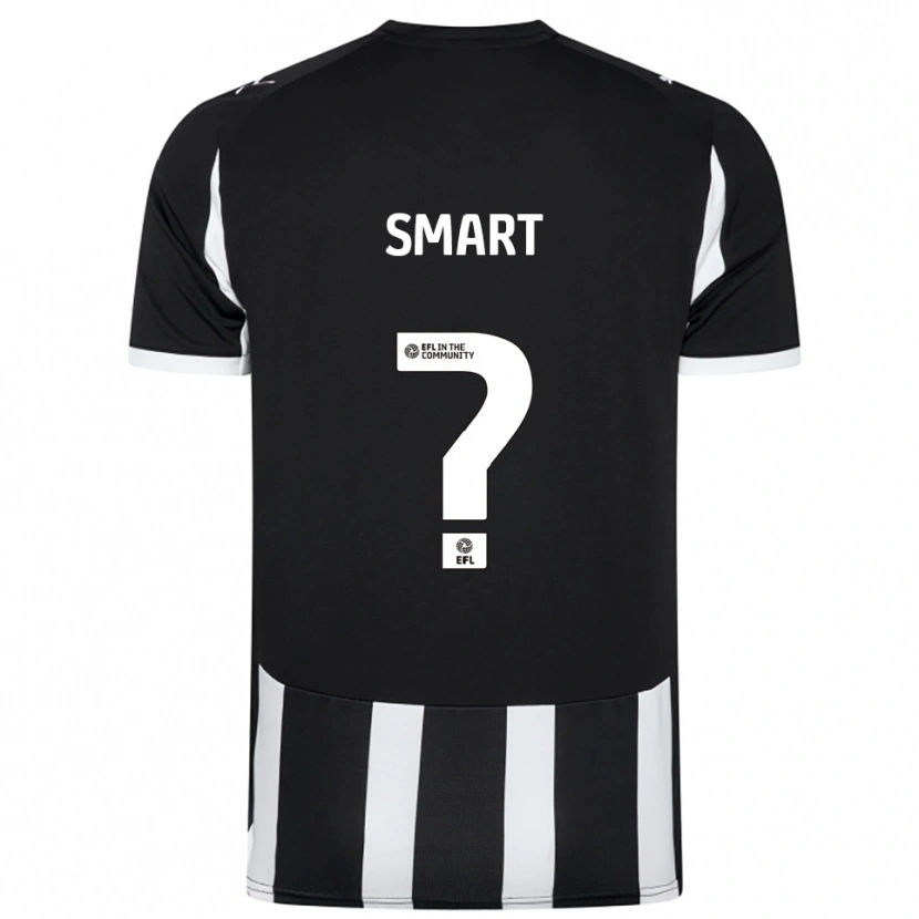 Danxen Kinderen Isaac Smart #0 Zwart Wit Thuisshirt Thuistenue 2025/26 T-Shirt België
