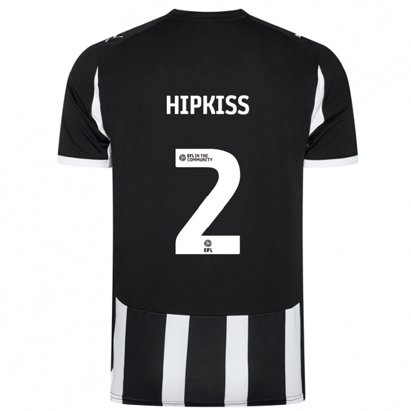 Danxen Kinderen Stanley Hipkiss #2 Zwart Wit Thuisshirt Thuistenue 2025/26 T-Shirt België