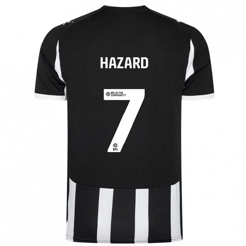 Danxen Kinderen Harrison Hazard #7 Zwart Wit Thuisshirt Thuistenue 2025/26 T-Shirt België