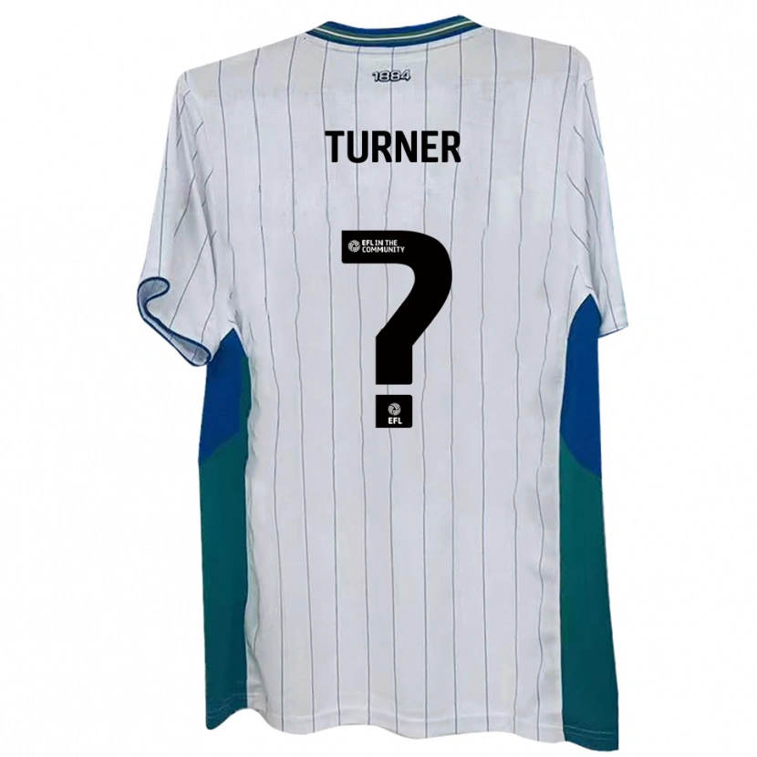 Danxen Kinderen Aaliyah Turner #0 Wit Groen Blauw Thuisshirt Thuistenue 2025/26 T-Shirt België