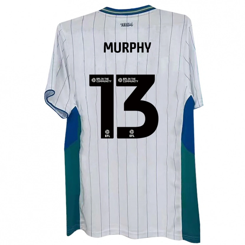 Danxen Kinderen Joe Murphy #13 Wit Groen Blauw Thuisshirt Thuistenue 2025/26 T-Shirt België