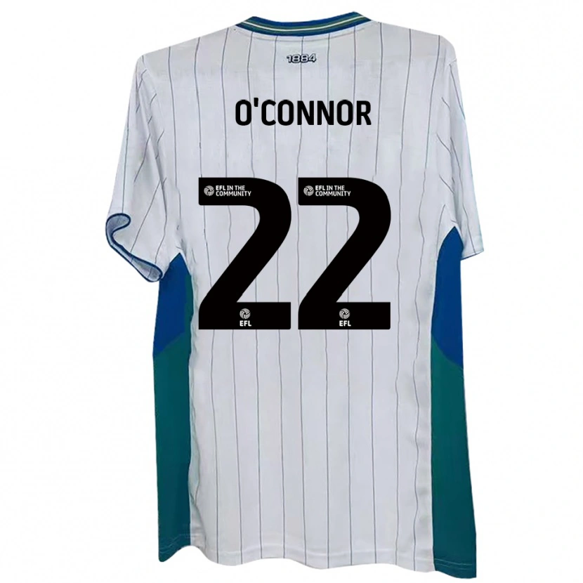 Danxen Kinderen Lee O'connor #22 Wit Groen Blauw Thuisshirt Thuistenue 2025/26 T-Shirt België