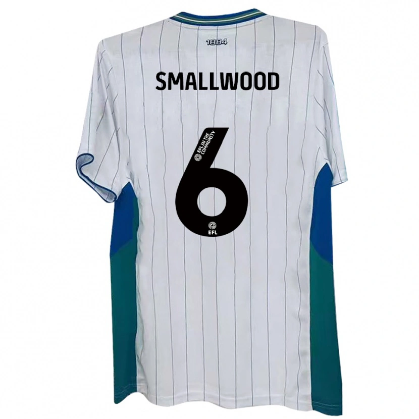 Danxen Kinderen Richard Smallwood #6 Wit Groen Blauw Thuisshirt Thuistenue 2025/26 T-Shirt België
