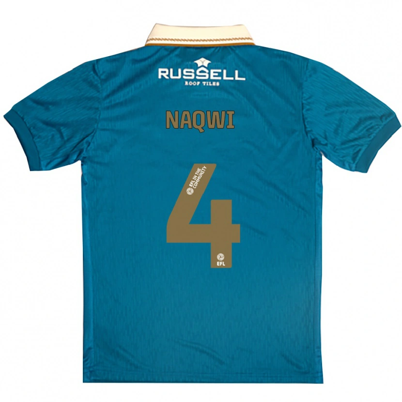 Danxen Kinderen Beth Naqwi #4 Hemelsblauw Wit Uitshirt Uittenue 2025/26 T-Shirt België