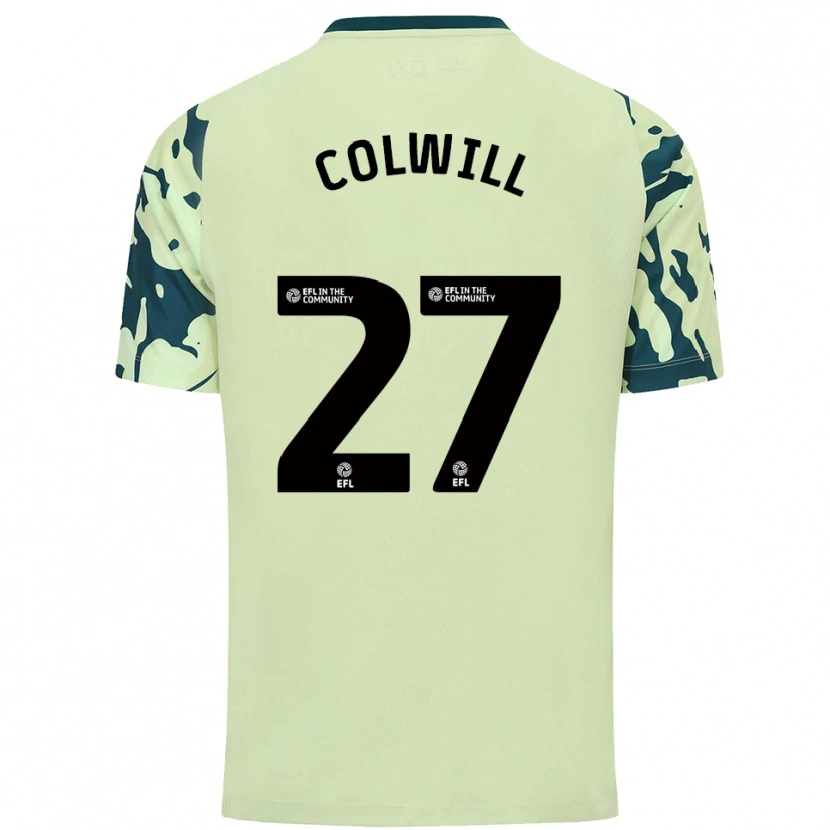 Danxen Kinderen Joel Colwill #27 Donkergroen Uitshirt Uittenue 2025/26 T-Shirt België