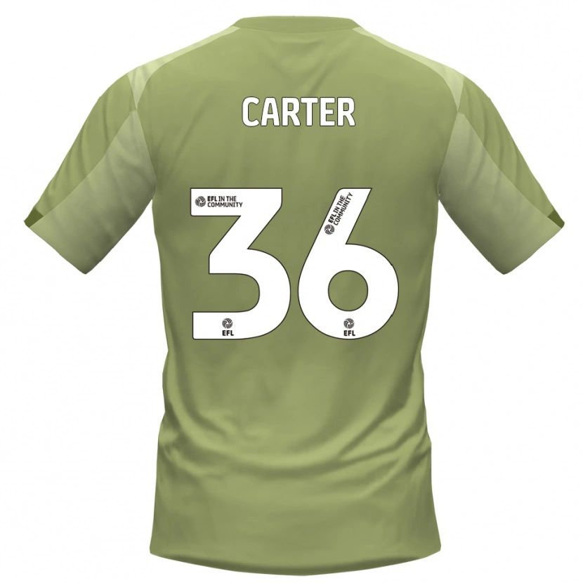 Danxen Kinderen Dan Carter #36 Salie Champagne Uitshirt Uittenue 2025/26 T-Shirt België