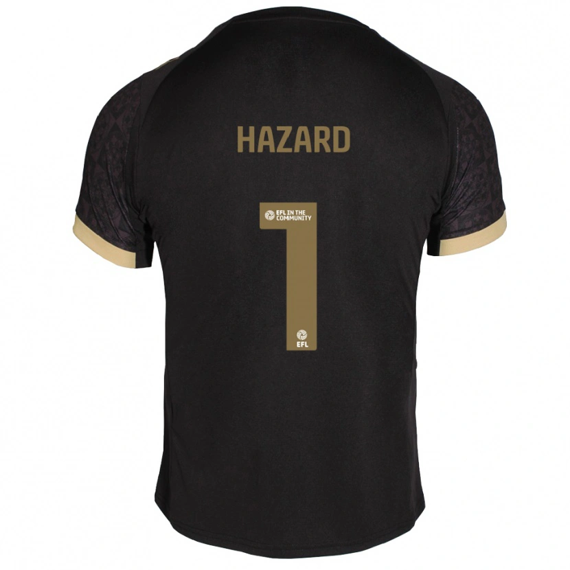 Danxen Kinderen Conor Hazard #1 Zwart Goud Uitshirt Uittenue 2025/26 T-Shirt België