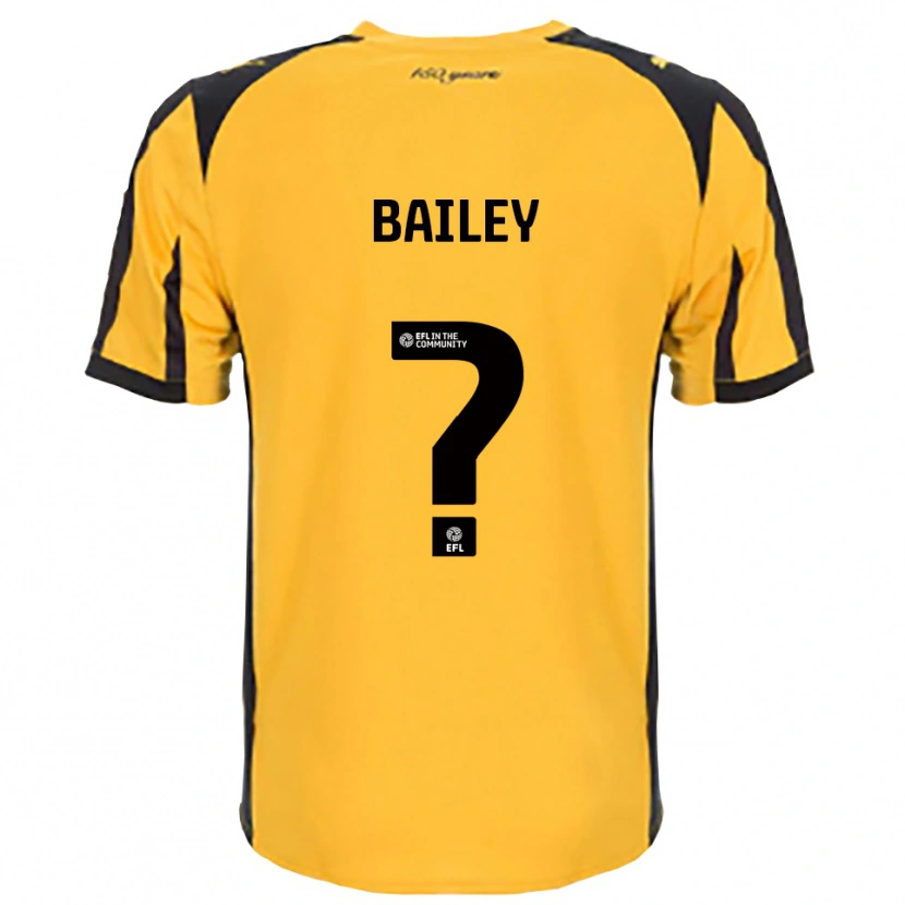Danxen Kinderen Hollie Bailey #0 Oranje Zwart Uitshirt Uittenue 2025/26 T-Shirt België