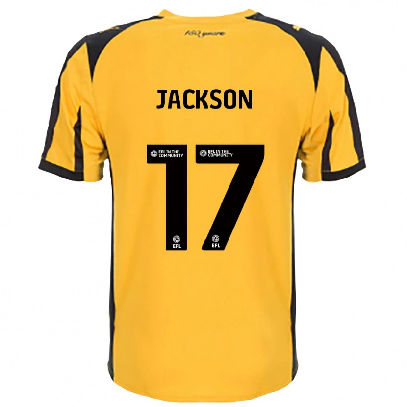Danxen Kinderen Freya Jackson #17 Oranje Zwart Uitshirt Uittenue 2025/26 T-Shirt België