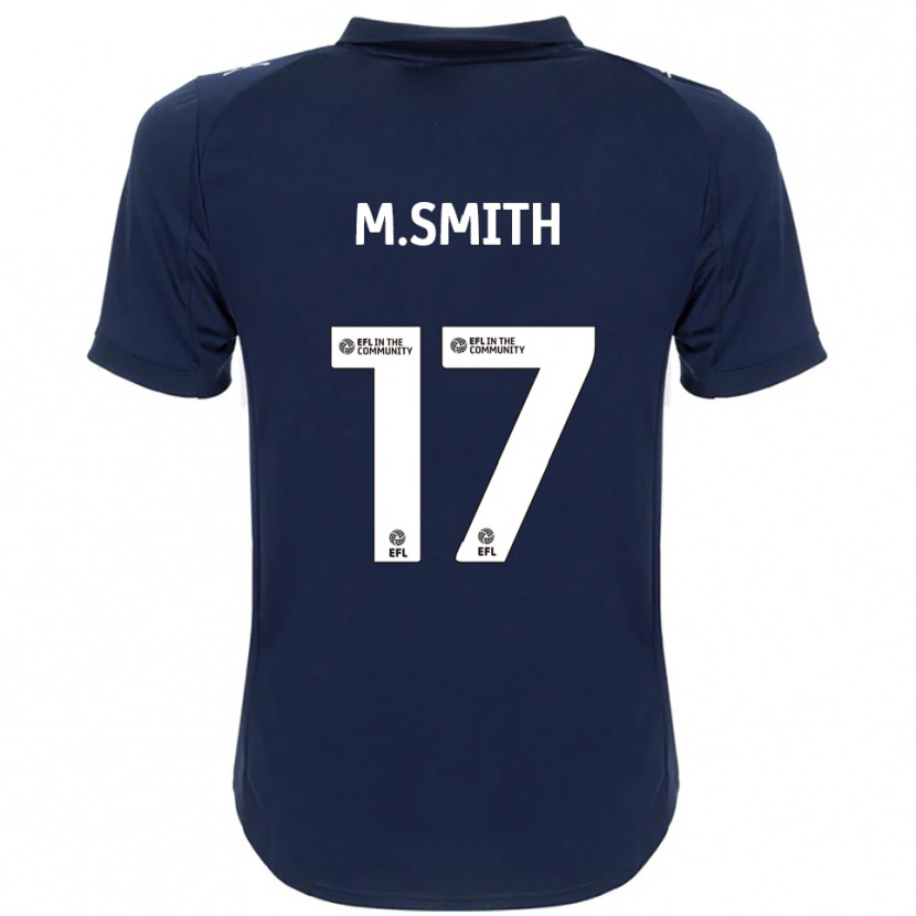 Danxen Kinderen Matt Smith #17 Marine Wit Uitshirt Uittenue 2025/26 T-Shirt België
