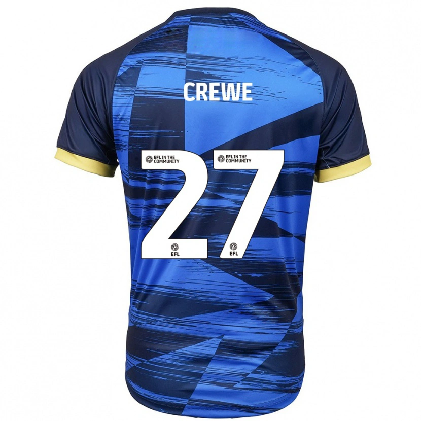 Danxen Kinderen Charlie Crew #27 Blauw Marine Uitshirt Uittenue 2025/26 T-Shirt België