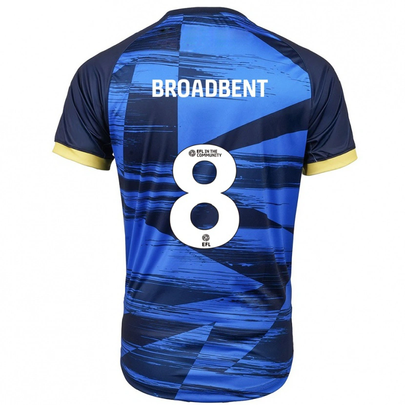 Danxen Kinderen George Broadbent #8 Blauw Marine Uitshirt Uittenue 2025/26 T-Shirt België
