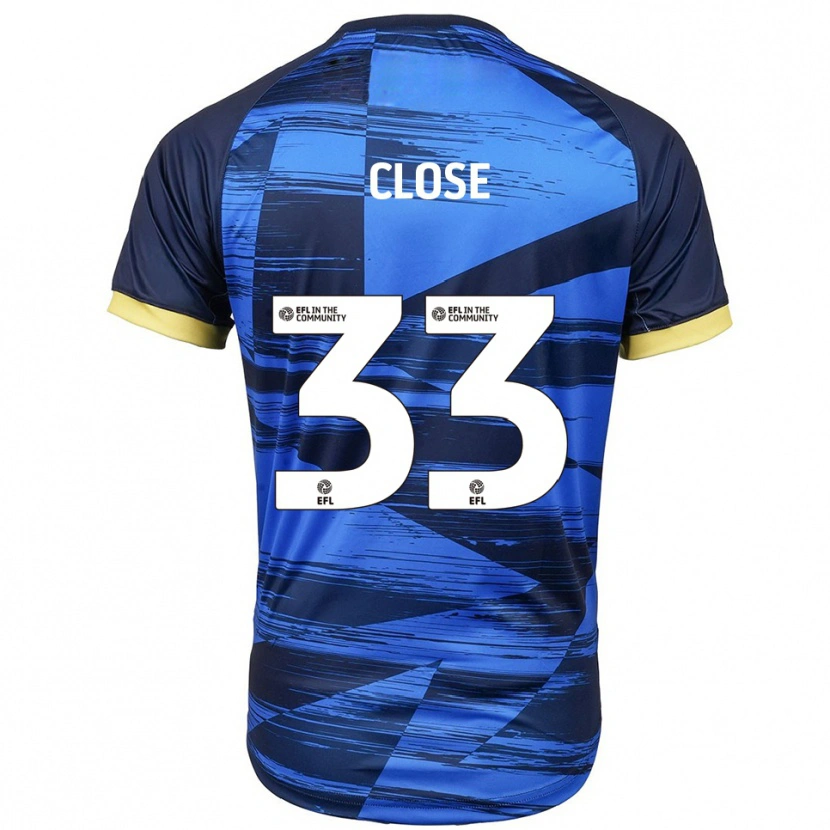 Danxen Kinderen Ben Close #33 Blauw Marine Uitshirt Uittenue 2025/26 T-Shirt België