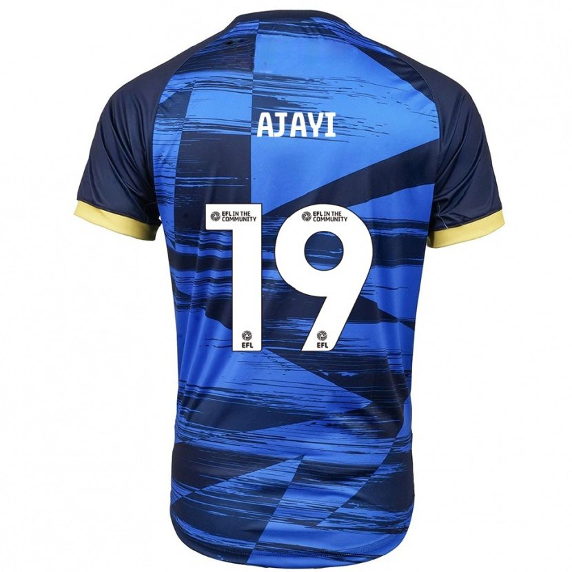 Danxen Kinderen Damola Ajayi #19 Blauw Marine Uitshirt Uittenue 2025/26 T-Shirt België