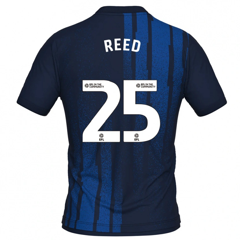 Danxen Kinderen Louis Reed #25 Marine Wit Uitshirt Uittenue 2025/26 T-Shirt België