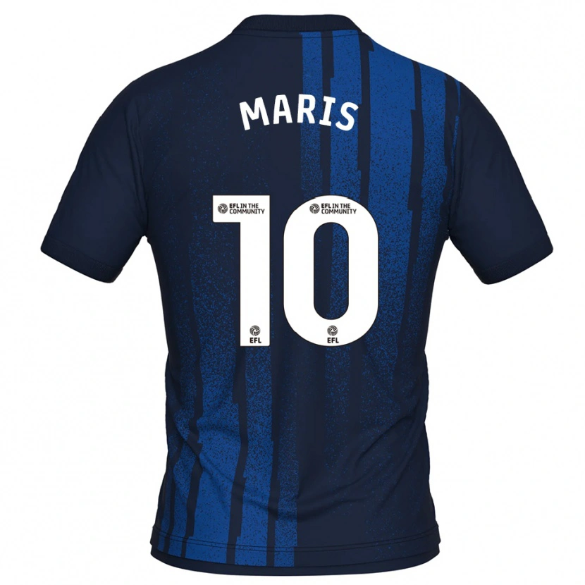 Danxen Kinderen George Maris #10 Marine Wit Uitshirt Uittenue 2025/26 T-Shirt België