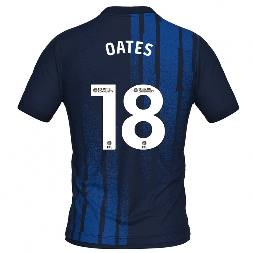 Danxen Kinderen Rhys Oates #18 Marine Wit Uitshirt Uittenue 2025/26 T-Shirt België