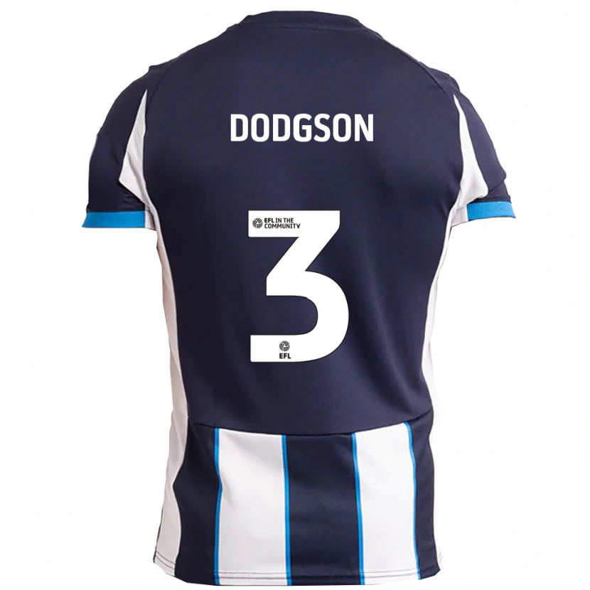 Danxen Kinderen Owen Dodgson #3 Wit Marine Uitshirt Uittenue 2025/26 T-Shirt België