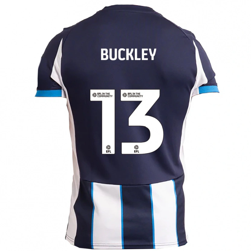 Danxen Kinderen Benjamin Buckley #13 Wit Marine Uitshirt Uittenue 2025/26 T-Shirt België