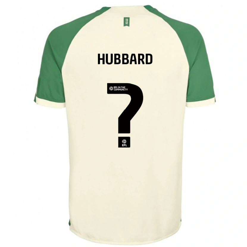 Danxen Kinderen Eva Hubbard #0 Gebroken Wit Groen Uitshirt Uittenue 2025/26 T-Shirt België