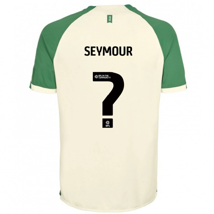 Danxen Kinderen Mayzee Seymour #0 Gebroken Wit Groen Uitshirt Uittenue 2025/26 T-Shirt België