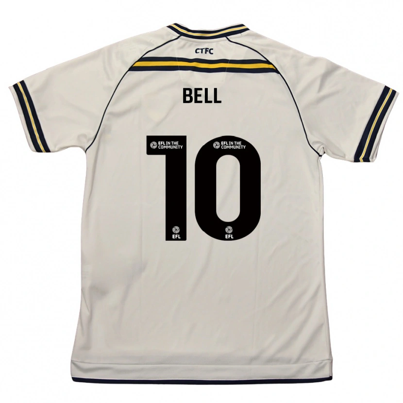 Danxen Kinderen Libby Bell #10 Wit Marine Uitshirt Uittenue 2025/26 T-Shirt België