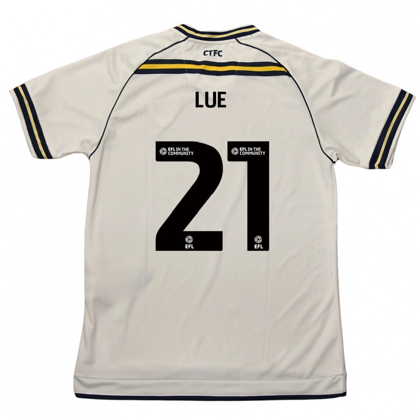 Danxen Kinderen Una Lue #21 Wit Marine Uitshirt Uittenue 2025/26 T-Shirt België