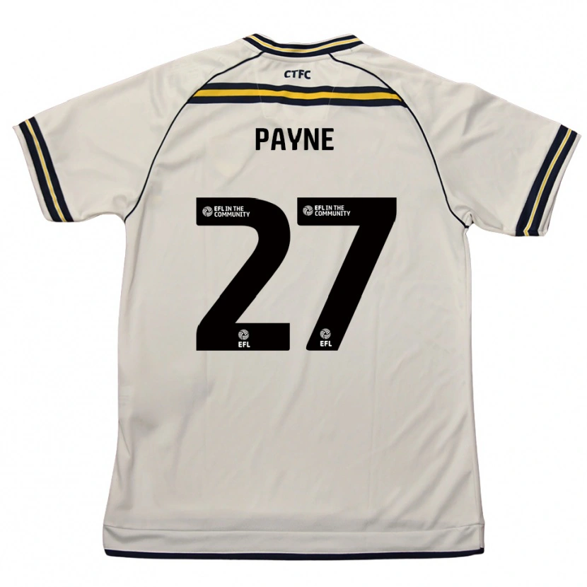 Danxen Kinderen Lewis Payne #27 Wit Marine Uitshirt Uittenue 2025/26 T-Shirt België